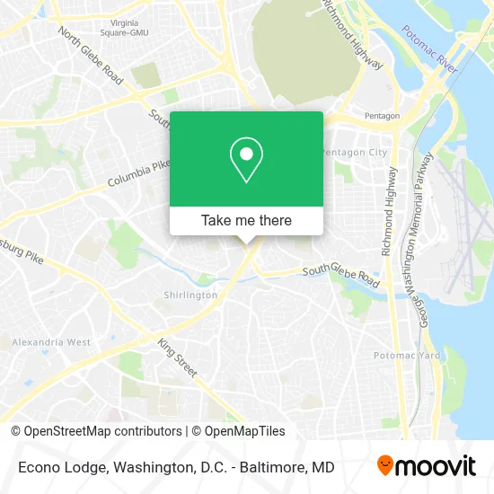 Econo Lodge map