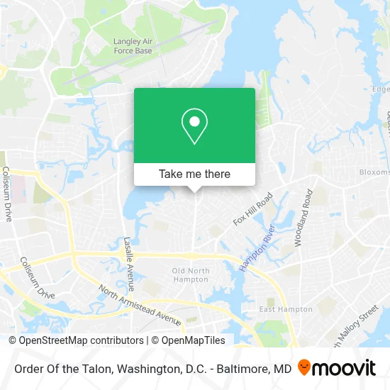 Order Of the Talon map