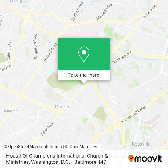 House Of Champions International Church & Ministries map