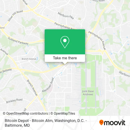 Bitcoin Depot - Bitcoin Atm map