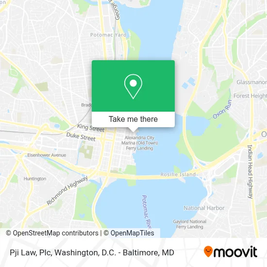 Pji Law, Plc map