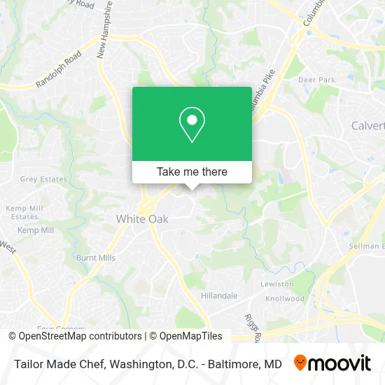 Tailor Made Chef map