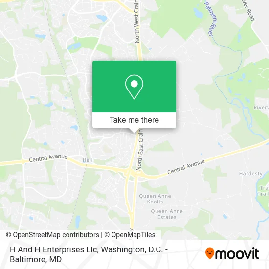 H And H Enterprises Llc map