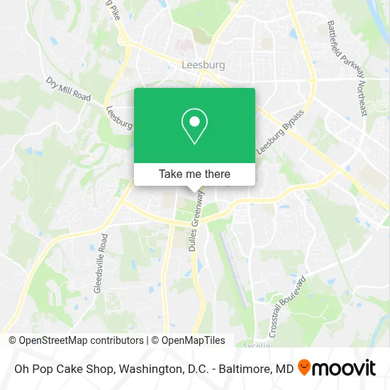 Oh Pop Cake Shop map