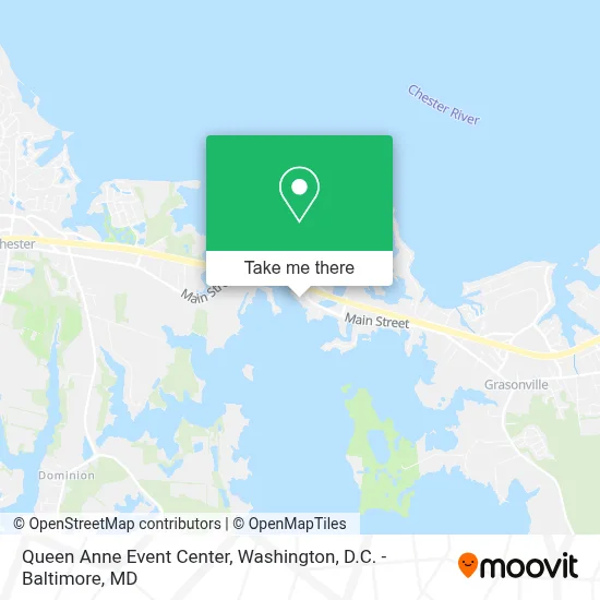 Queen Anne Event Center map