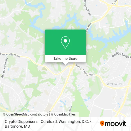 Crypto Dispensers | Cdreload map