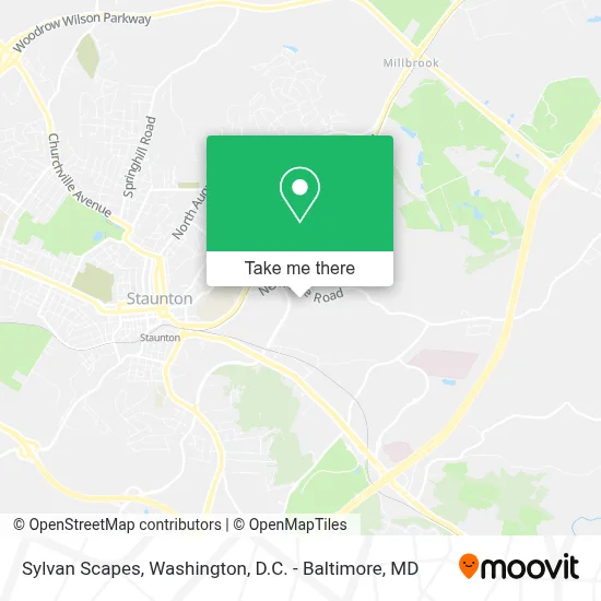 Sylvan Scapes map