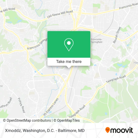 Xmoddz map