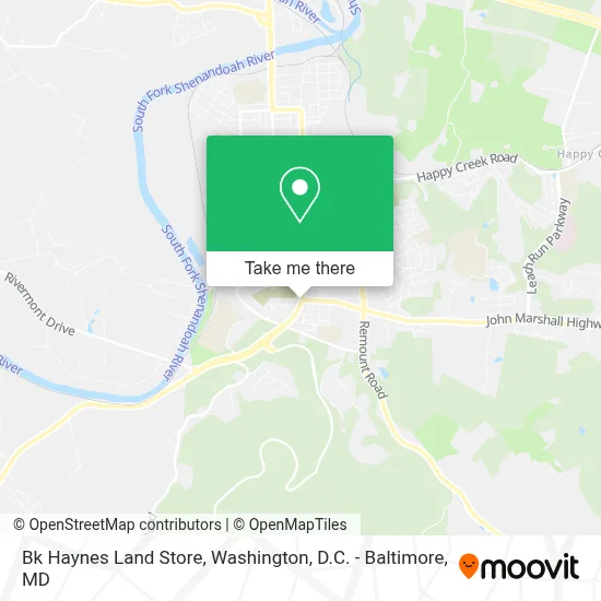 Bk Haynes Land Store map