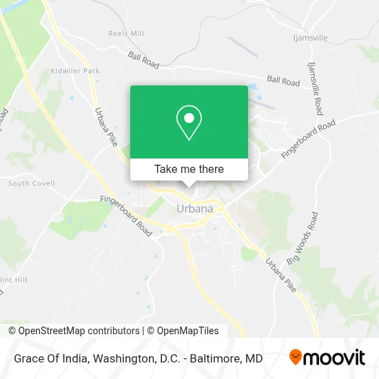 Grace Of India map