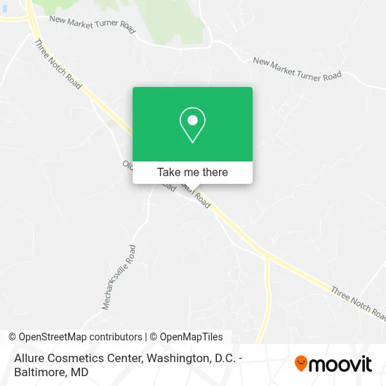 Allure Cosmetics Center map