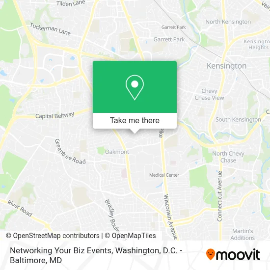 Networking Your Biz Events map