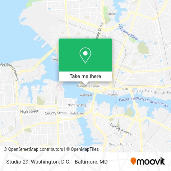 Studio 29 map