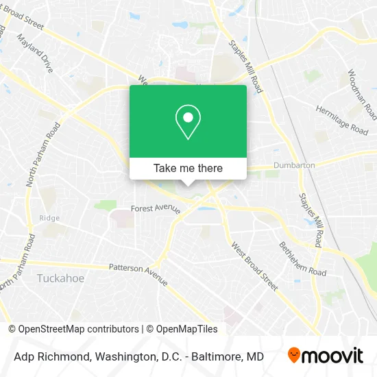 Adp Richmond map