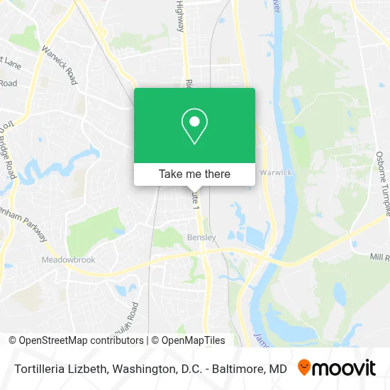 Tortilleria Lizbeth map