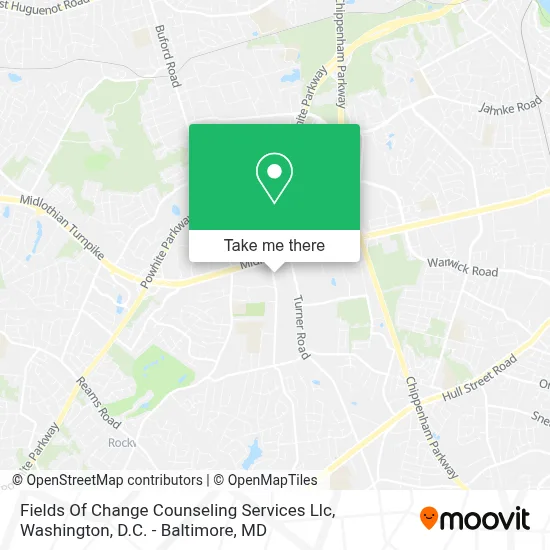 Fields Of Change Counseling Services Llc map