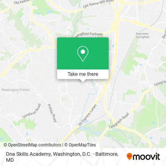 Dna Skills Academy map