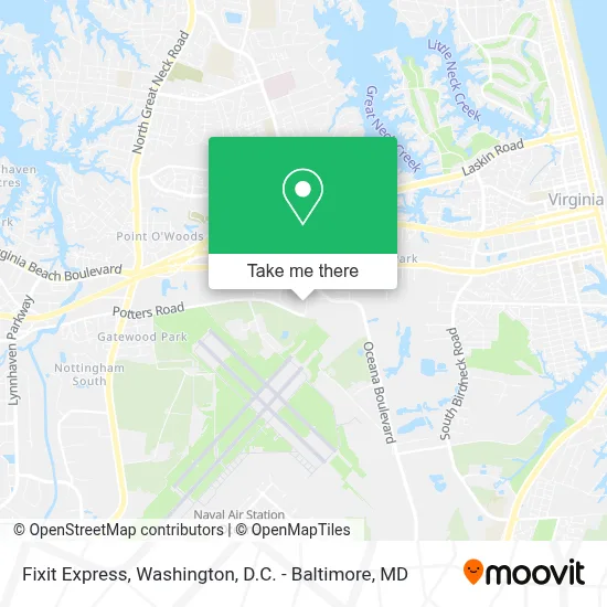 Fixit Express map