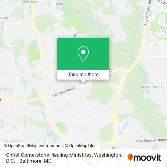 Christ Cornerstone Healing Ministries map