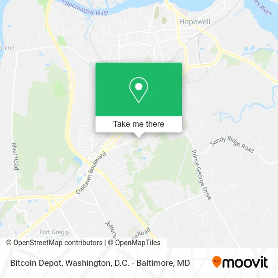 Bitcoin Depot map