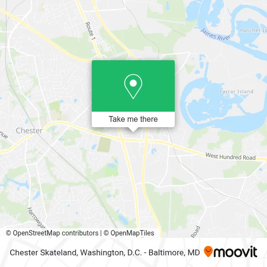 Chester Skateland map