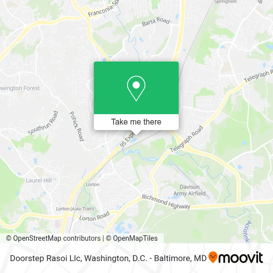 Doorstep Rasoi Llc map