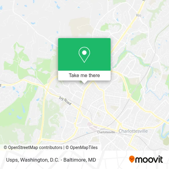 Usps map