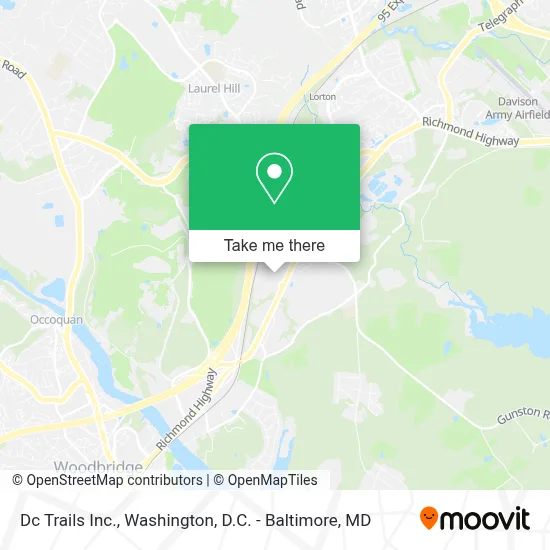 Dc Trails Inc. map