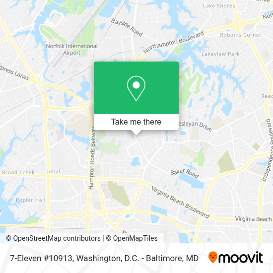 7-Eleven #10913 map