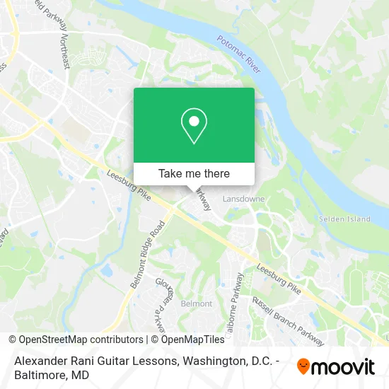 Alexander Rani Guitar Lessons map