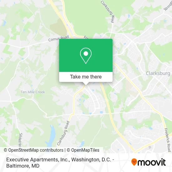 Executive Apartments, Inc. map