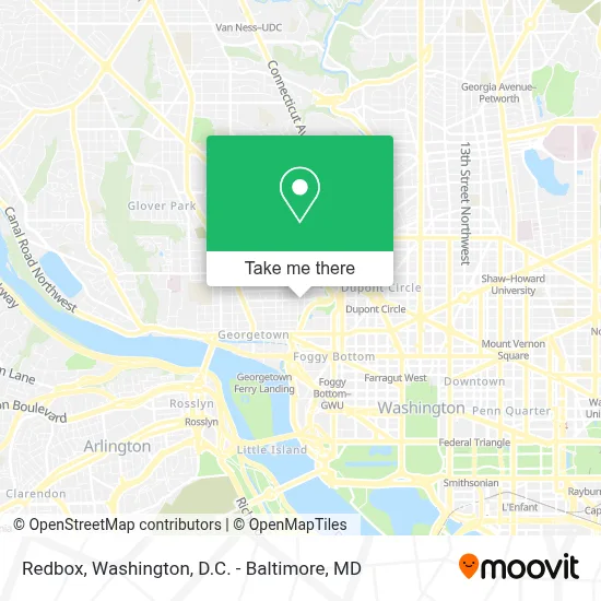 Redbox map