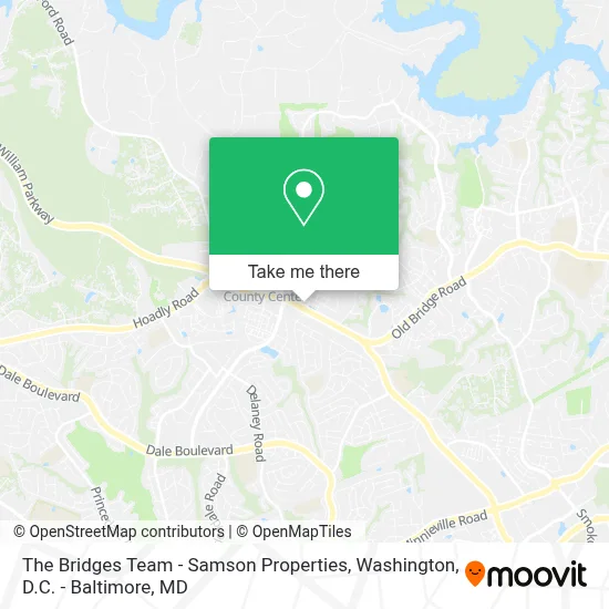 The Bridges Team - Samson Properties map