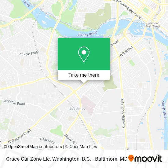 Grace Car Zone Llc map