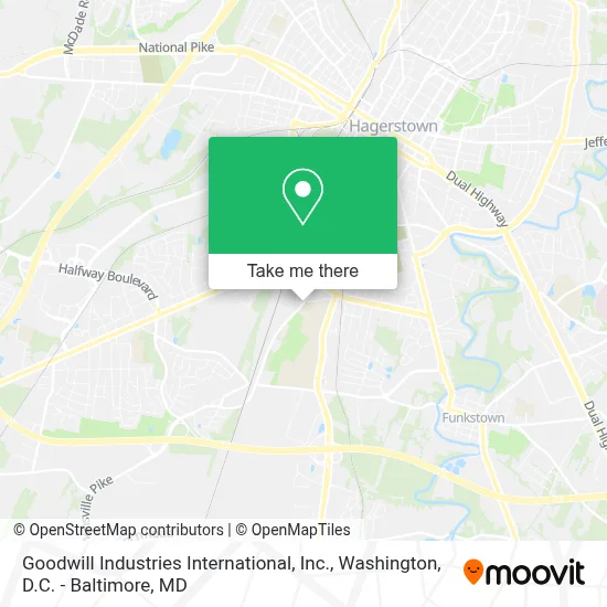 Goodwill Industries International, Inc. map