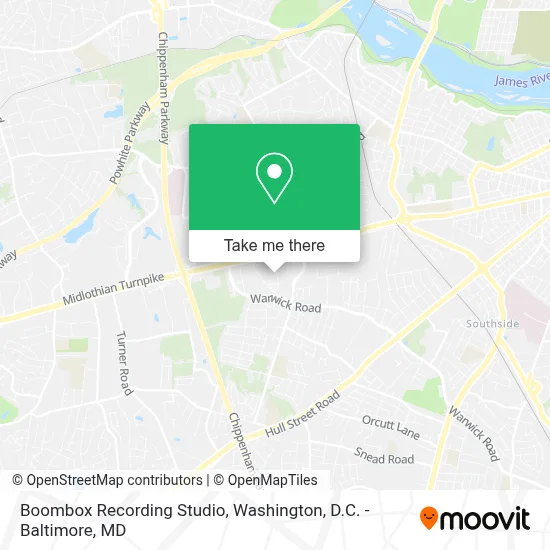 Boombox Recording Studio map