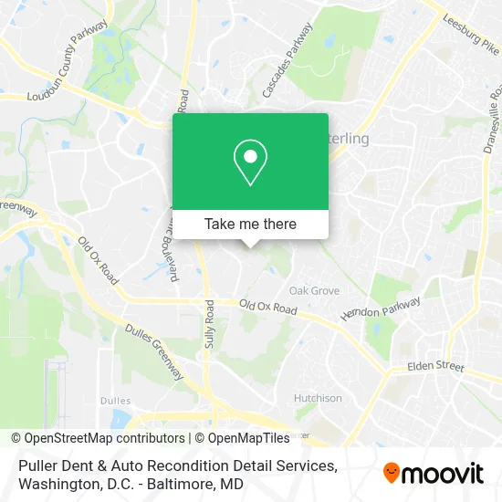Puller Dent & Auto Recondition Detail Services map