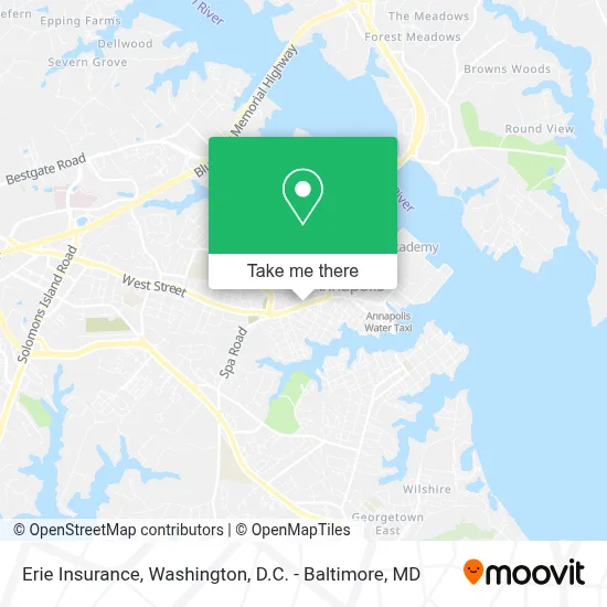 Erie Insurance map