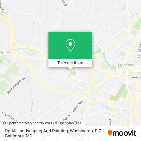 Rp All Landscaping And Painting map