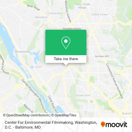Center For Environmental Filmmaking map