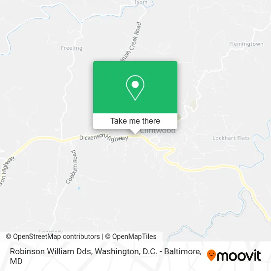 Robinson William Dds map