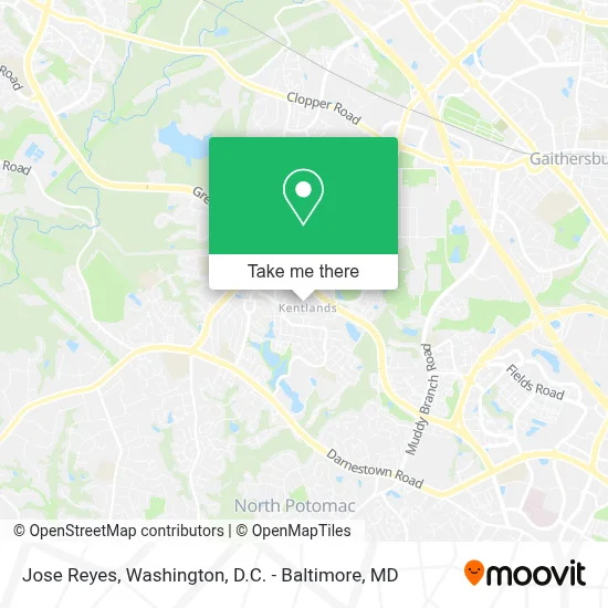 Jose Reyes map