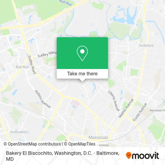 Bakery El Biscochito map