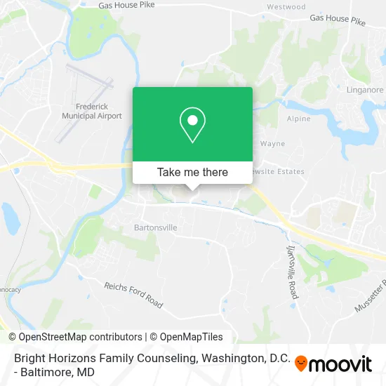Bright Horizons Family Counseling map
