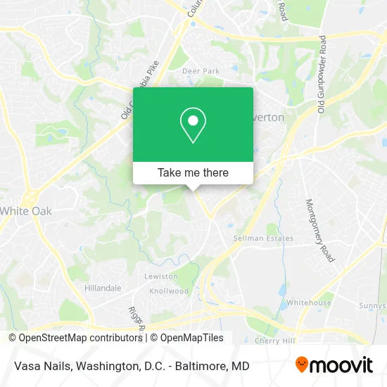 Vasa Nails map