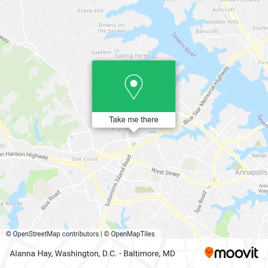 Alanna Hay map