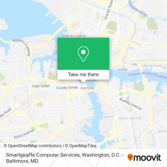 Smartgiraffe Computer Services map