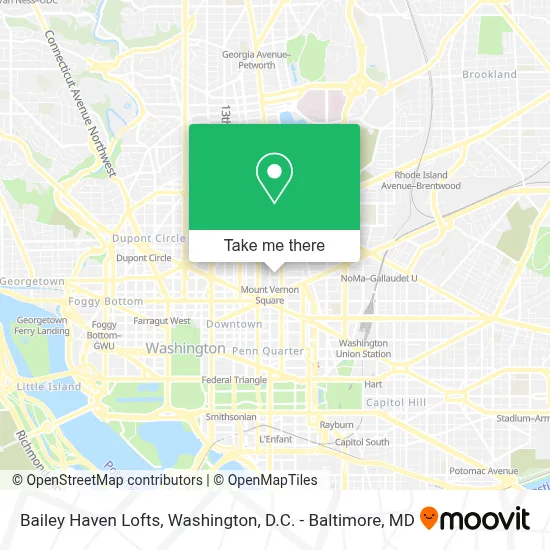Bailey Haven Lofts map