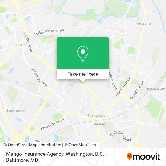 Mango Insurance Agency map