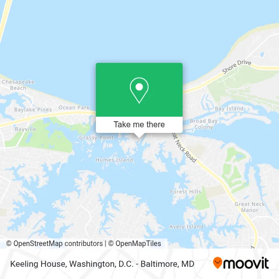 Keeling House map